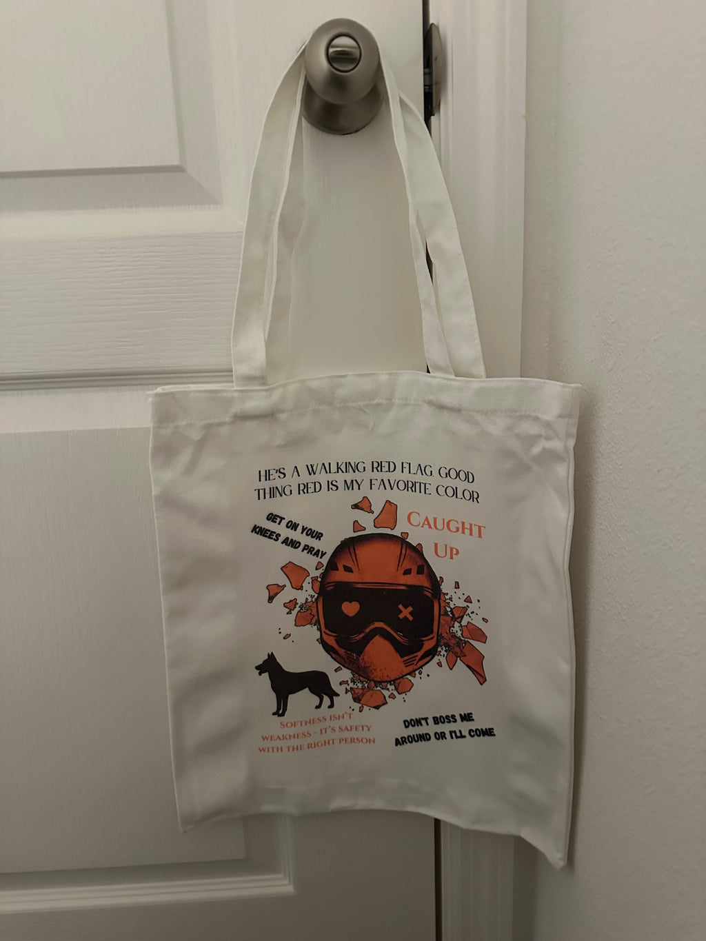 Caught Up Inspired Tote Bag