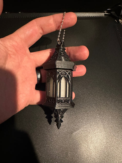 3D Printed Gothic Latern Fidget, Sensory Clicker, Desk Fidget