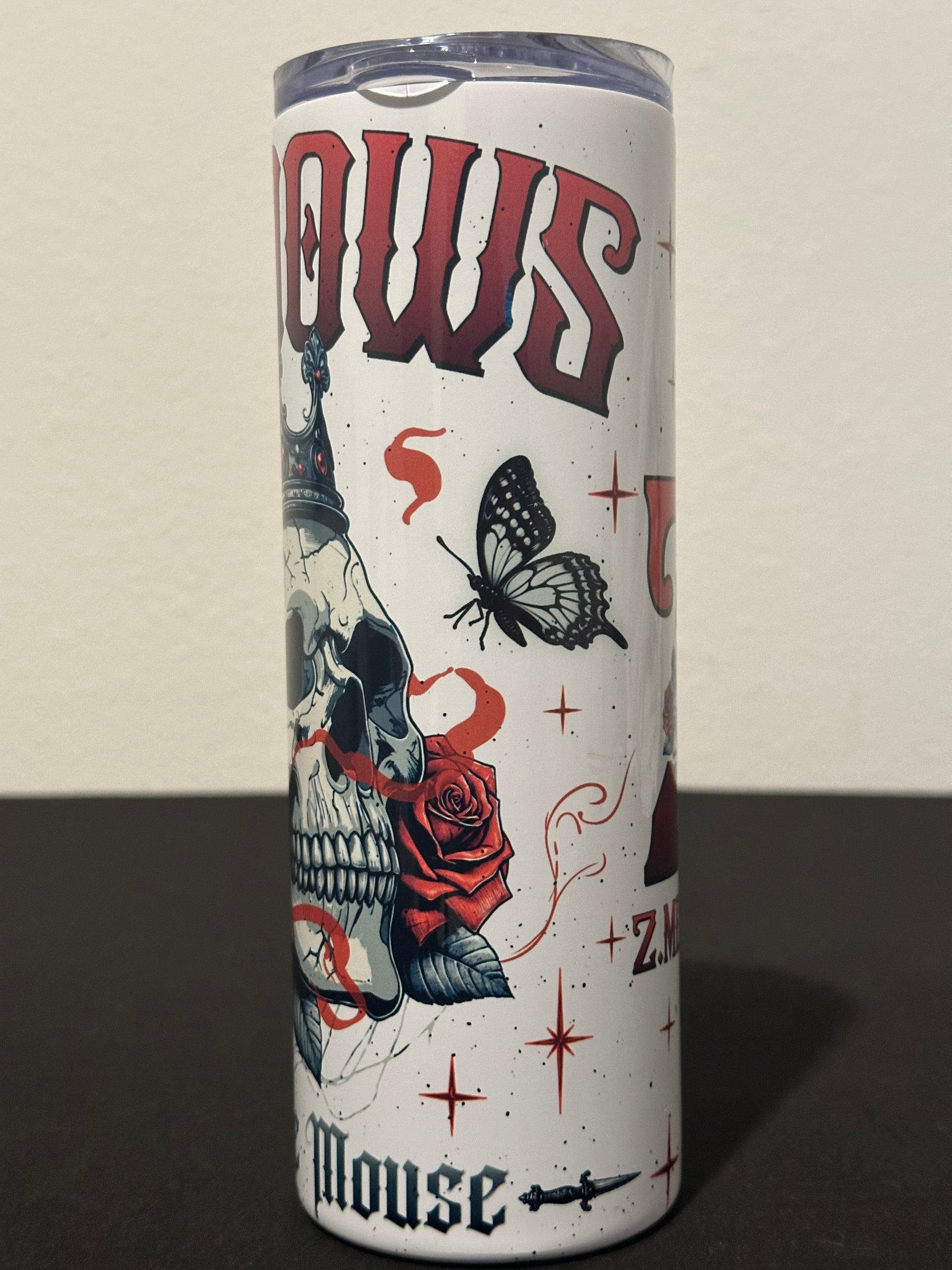 Run Little Mouse 20 oz. Metal Tumbler