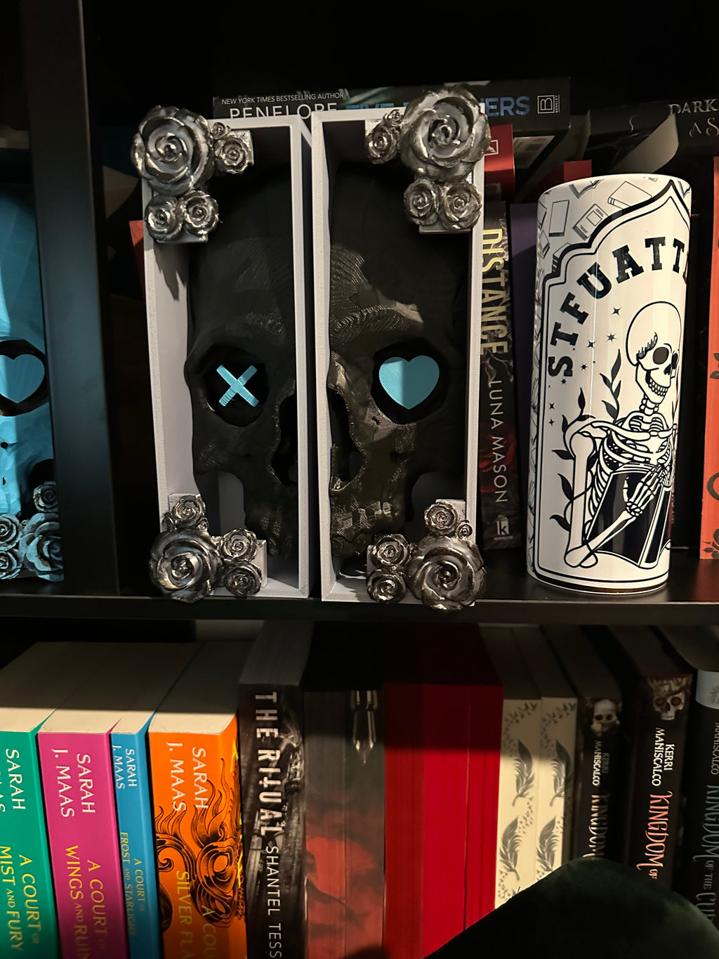 Hardcover Lights Out Inspired Book Nook