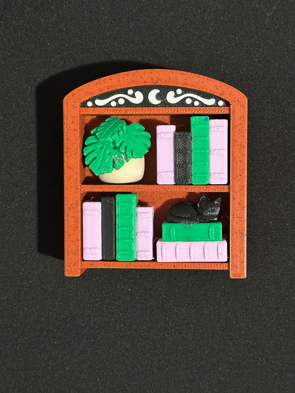 Custom Bookshelf Clicker Fidget – 3D Printed Sensory Desk Toy