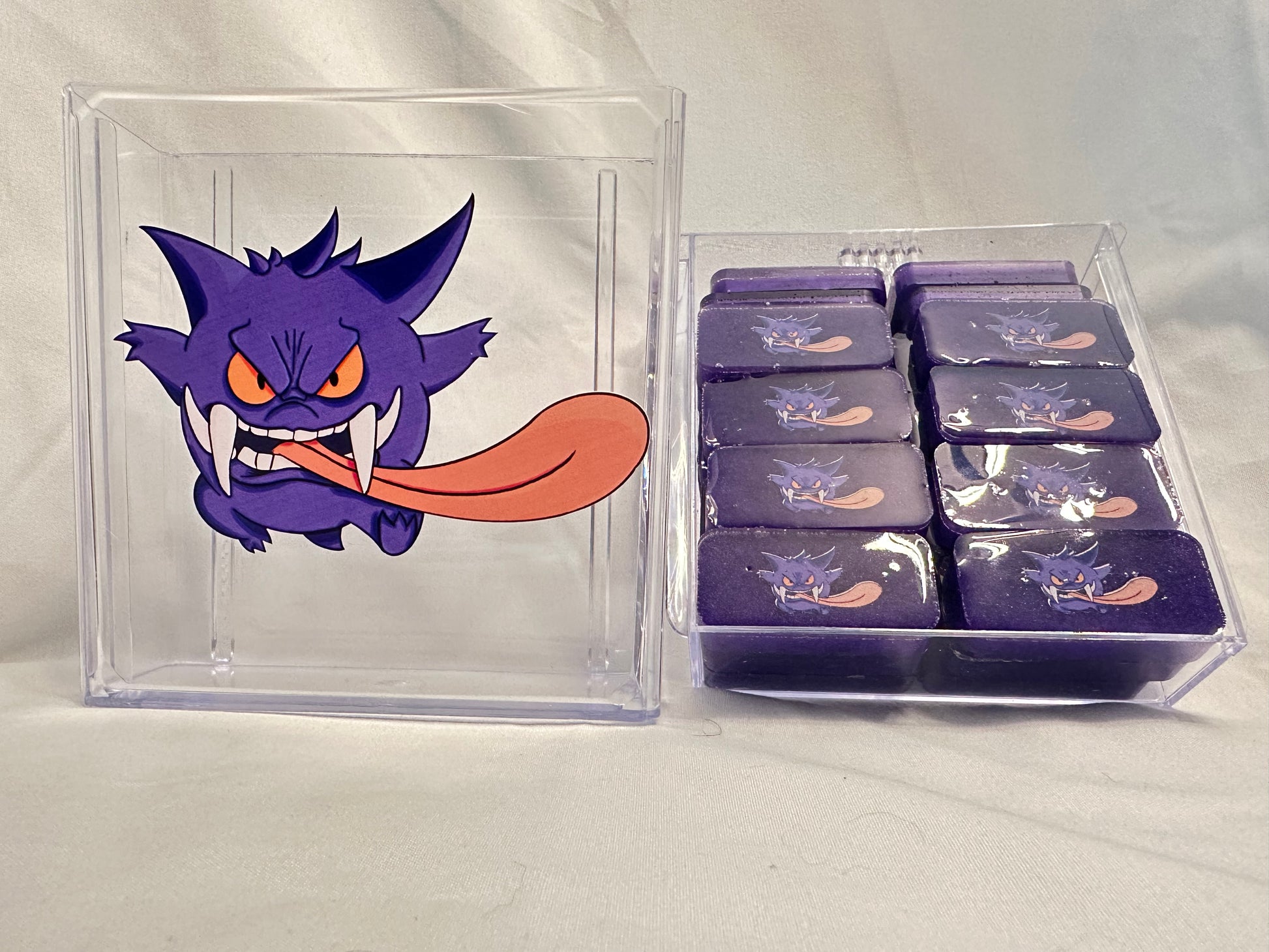 Ghost Oni Mask Resin Domino Set With Hard Case