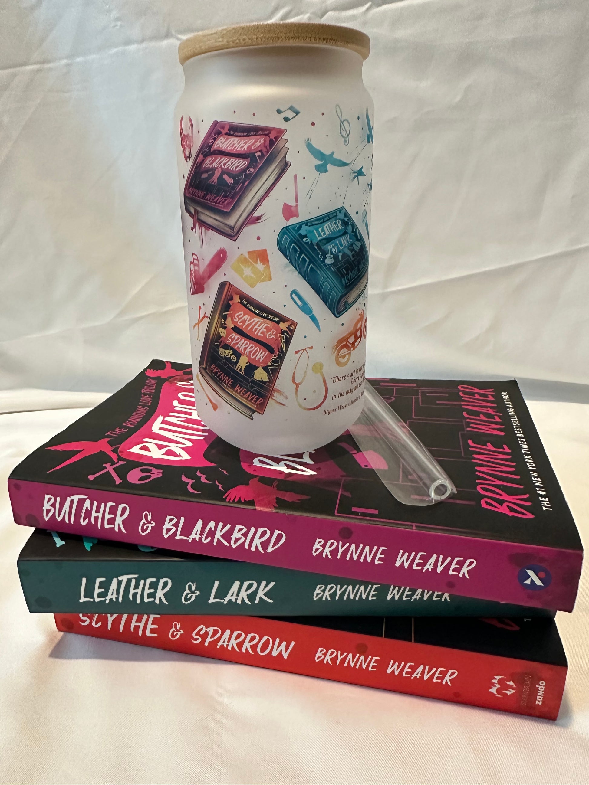 The Ruinous Love Trilogy 18oz Glass Tumbler