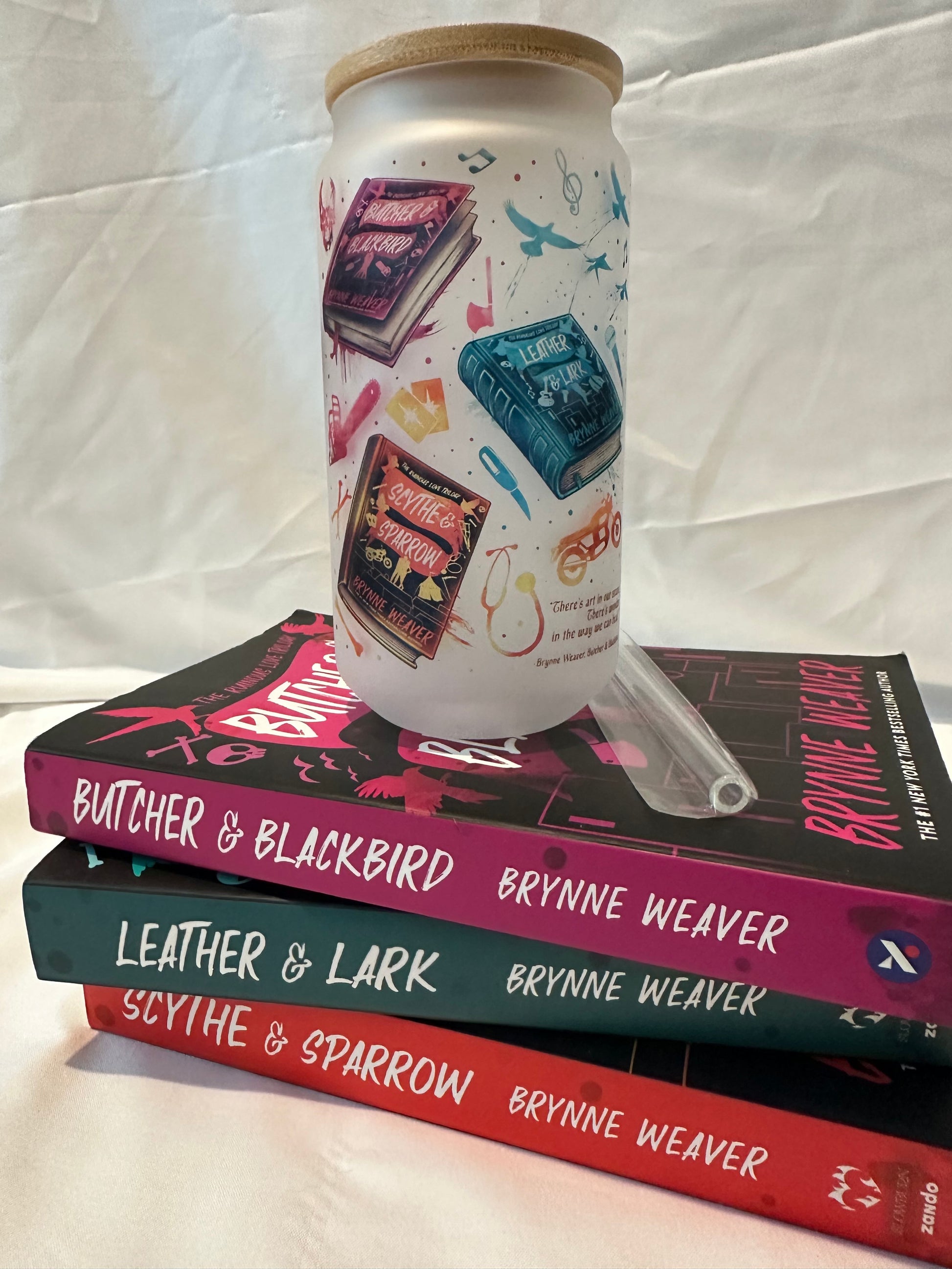 The Ruinous Love Trilogy 18oz Glass Tumbler