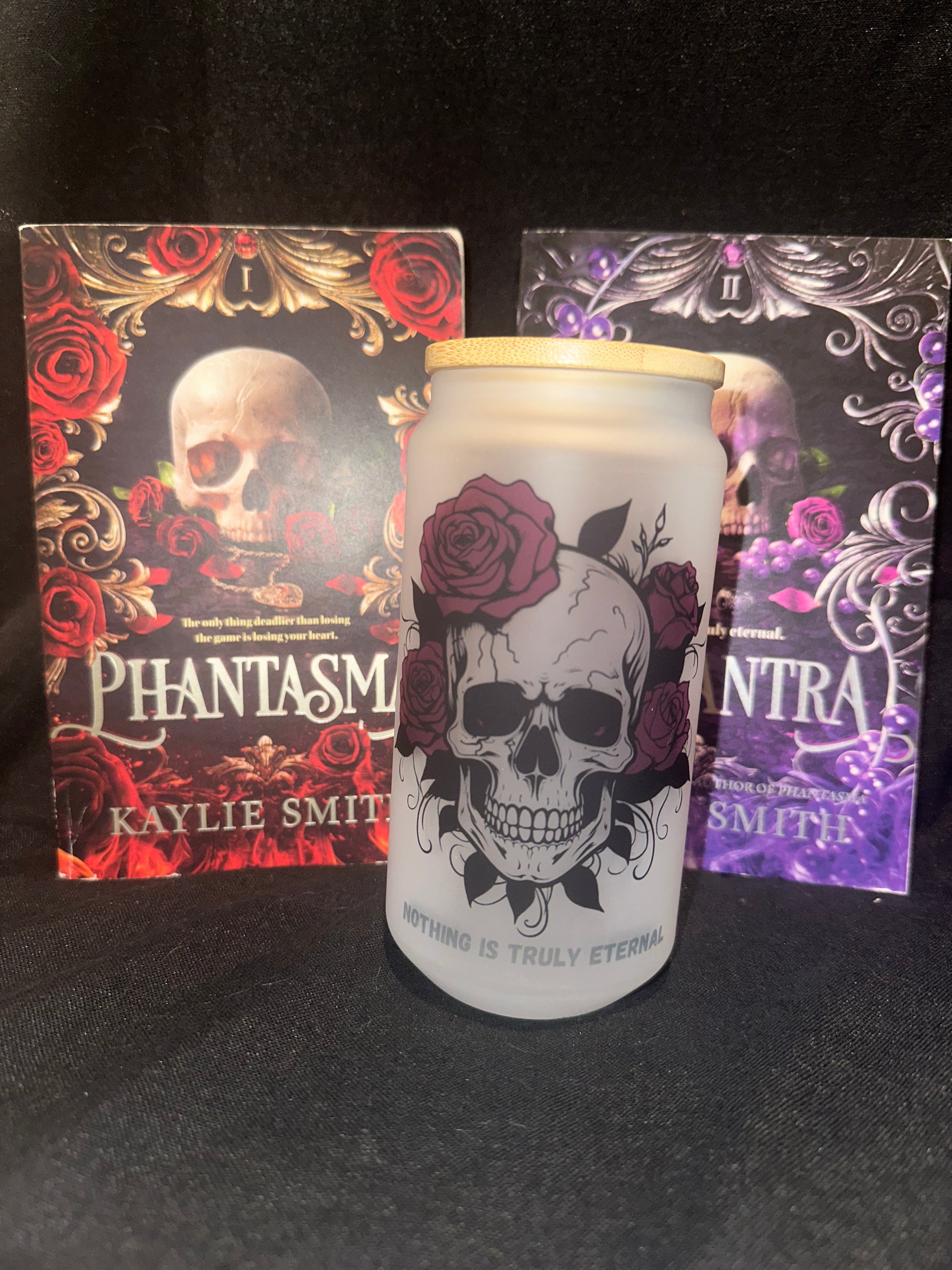 Phantasma & Enchantra Inspired 18oz Glass Tumbler