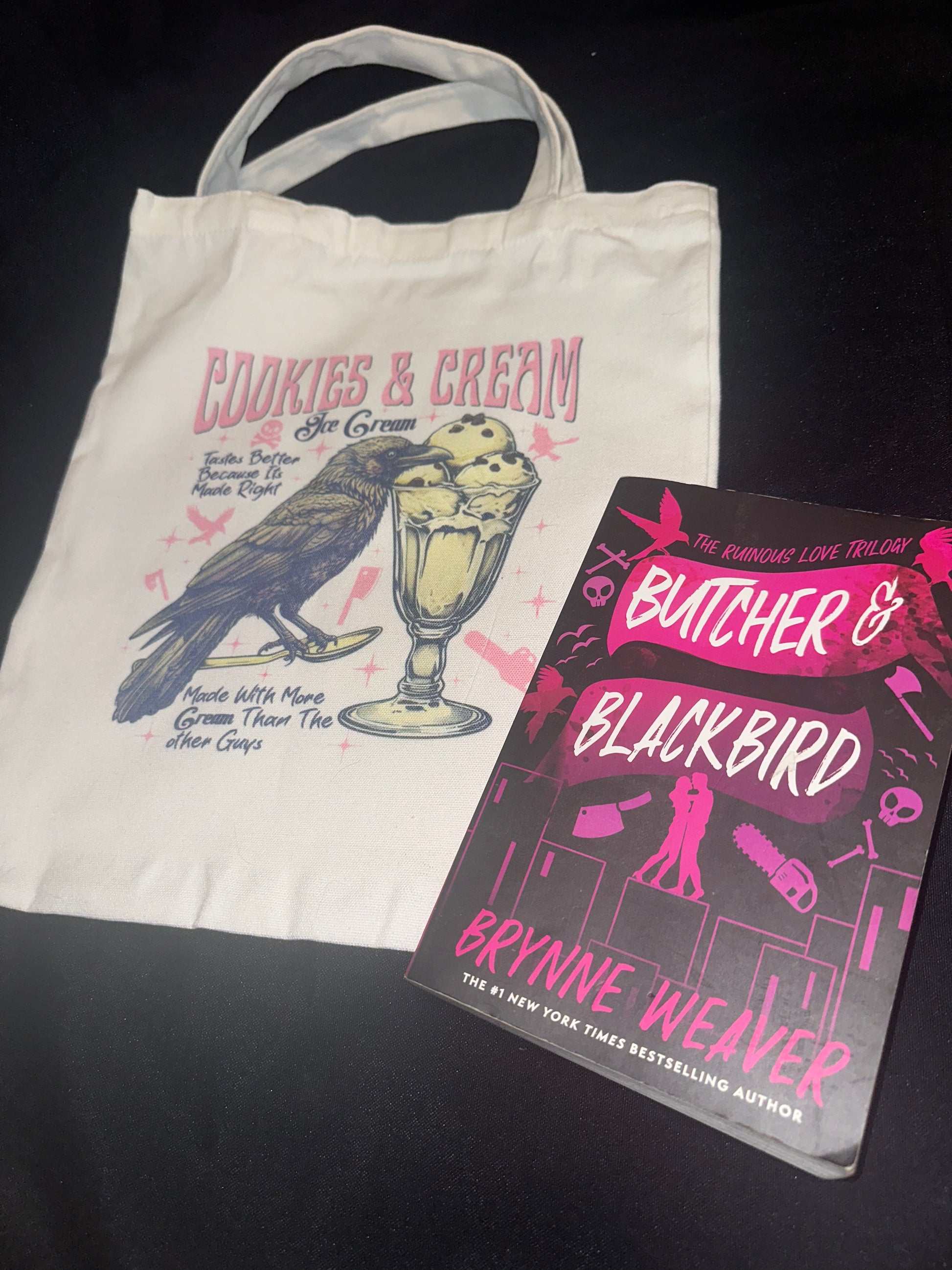 Cookies & Cream - Butcher & Blackbird Inspired Tote Bag