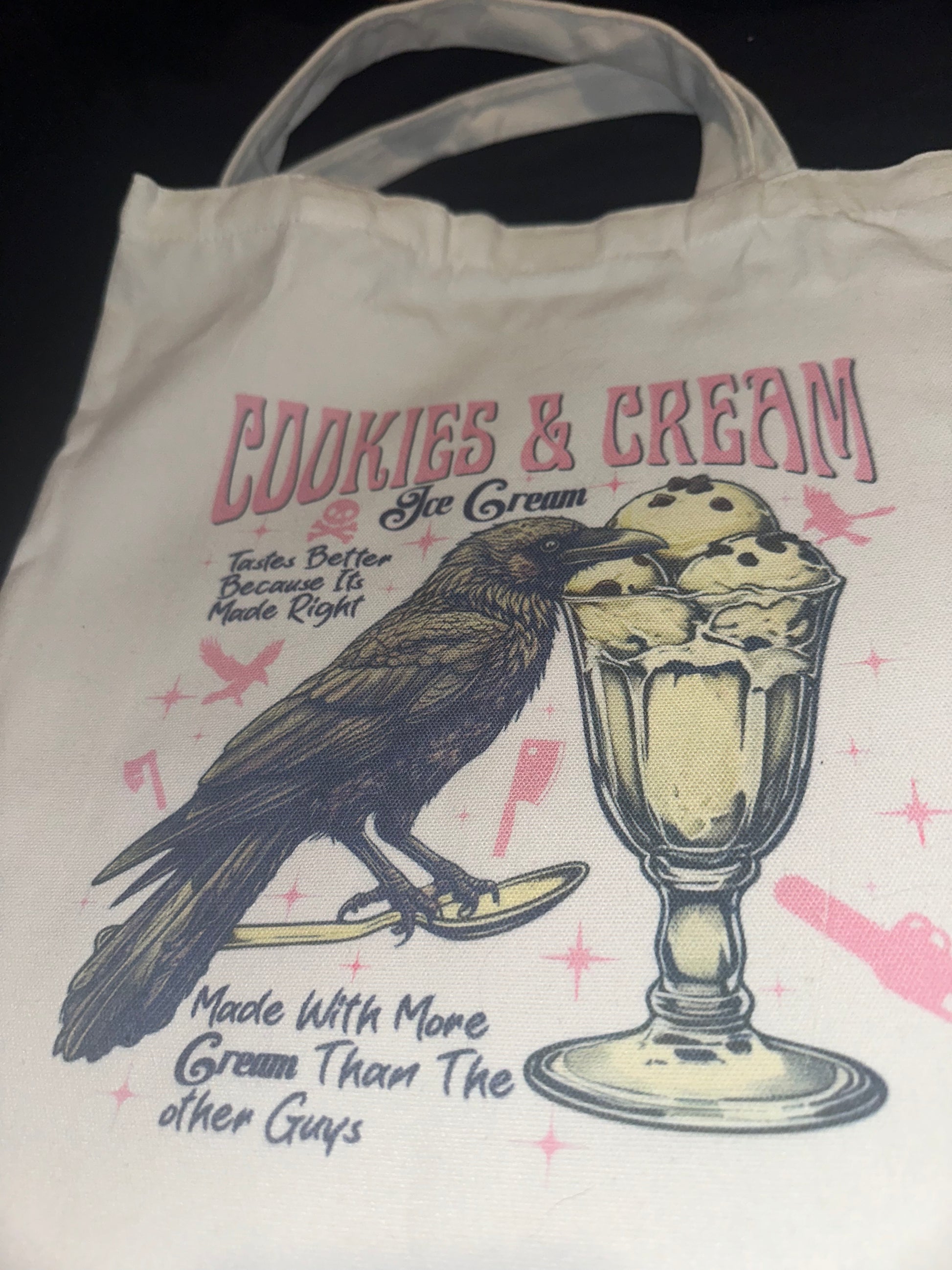 Cookies & Cream - Butcher & Blackbird Inspired Tote Bag