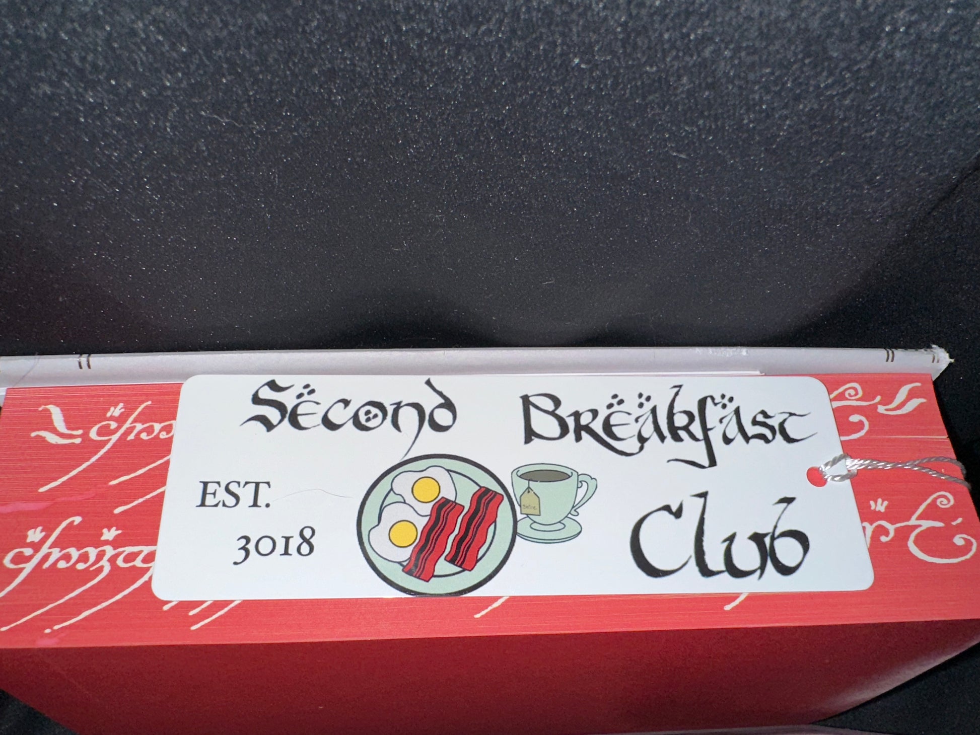 LOTR | Second Breakfast Club Bookmark