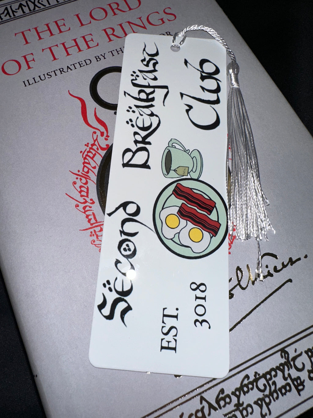 LOTR | Second Breakfast Club Bookmark