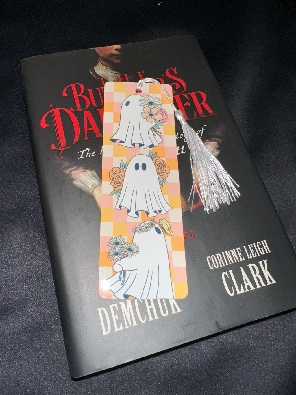 Floral Ghost Bookmark