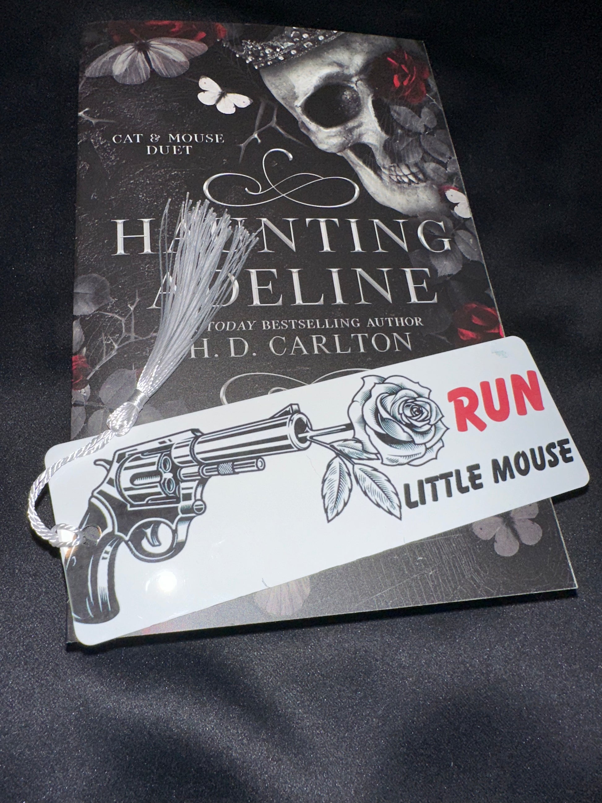 Run Little Mouse | Haunting Adeline Inspired Bookmark