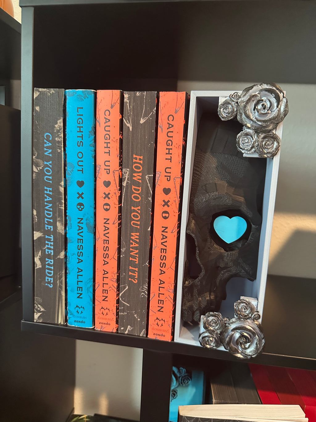 Hardcover Lights Out Inspired Book Nook