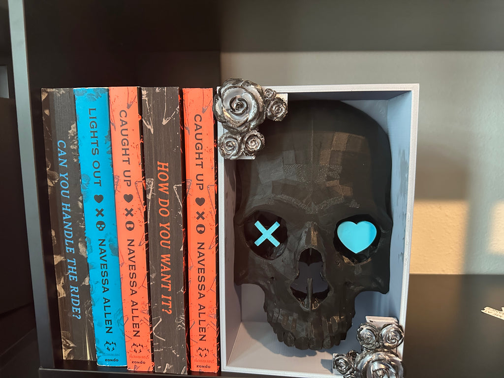 Hardcover Lights Out Inspired Book Nook