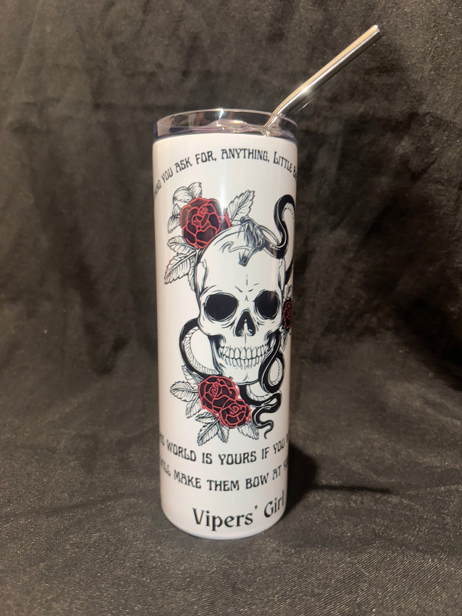 Den of Vipers Inspired 20oz Metal Tumbler
