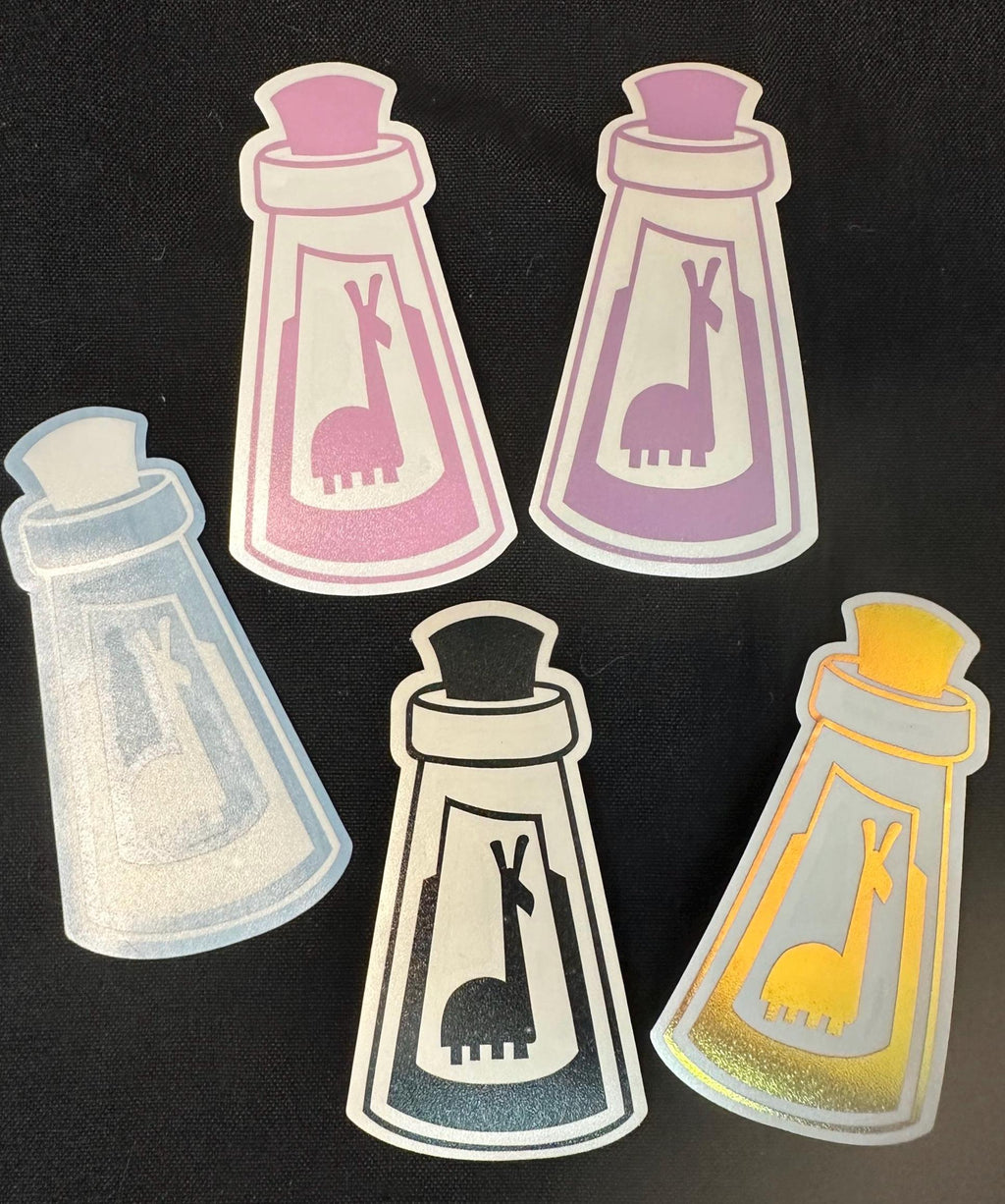 All colors of the Poison Vinyl Decal