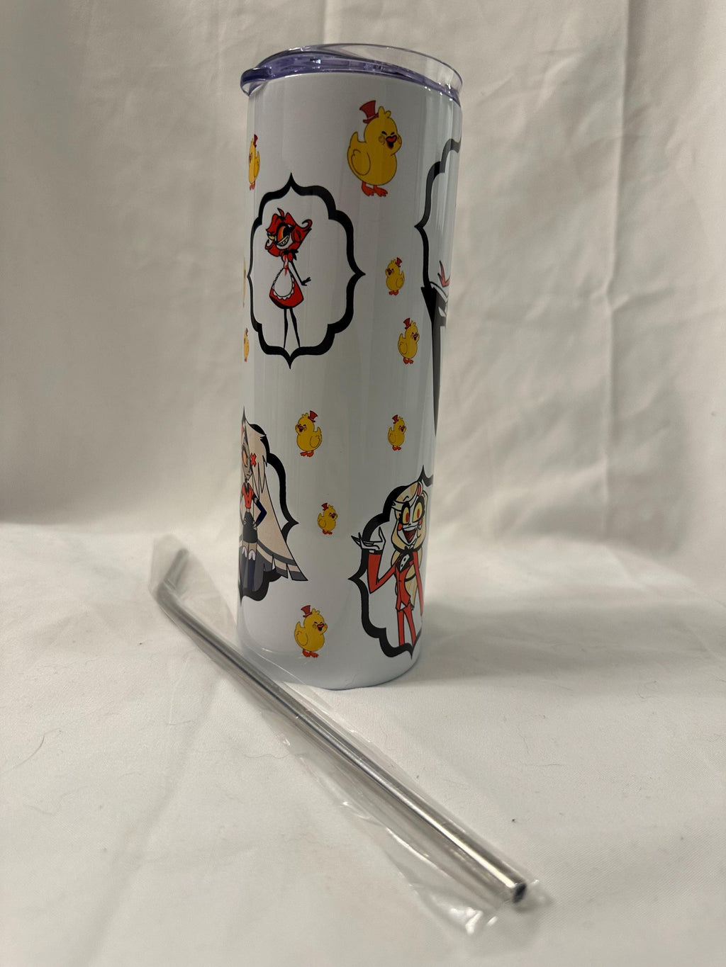 Hotel from Hell 20oz Metal Tumbler – Inspired by Hazbin Hotel