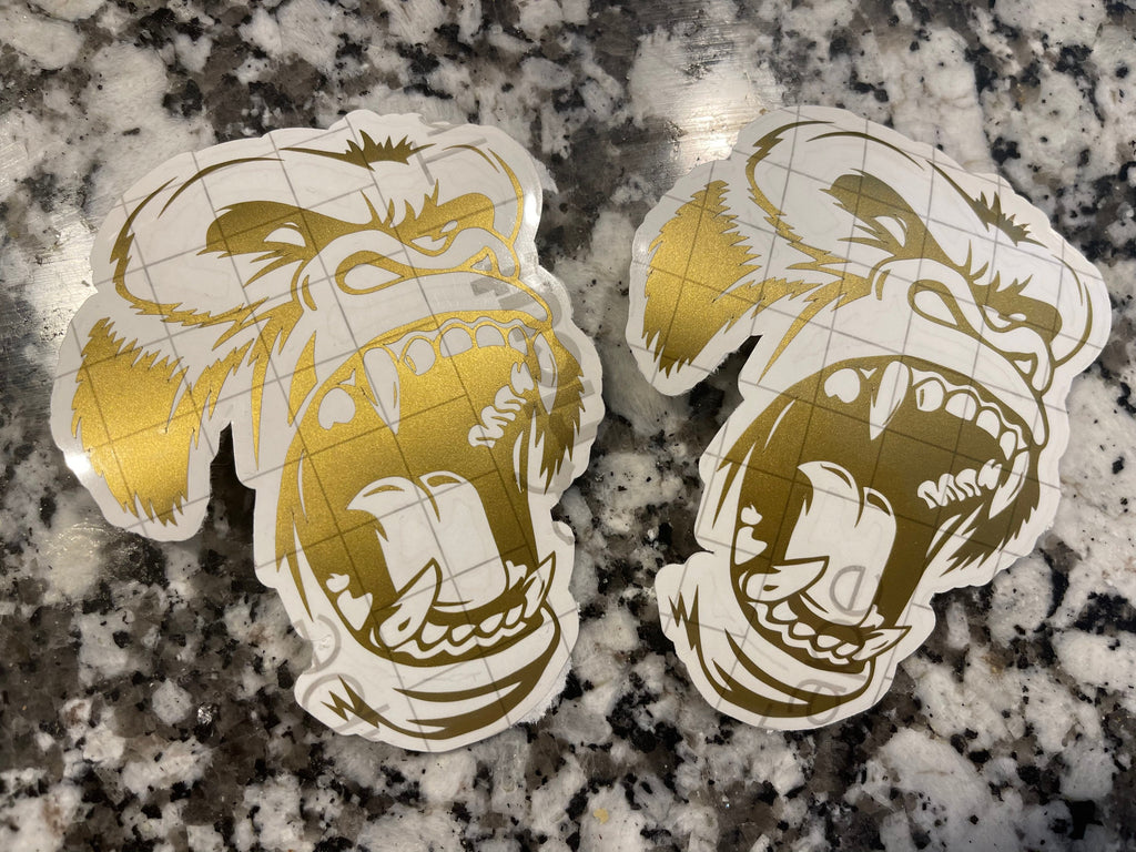 Angry Gorilla Vinyl Decal