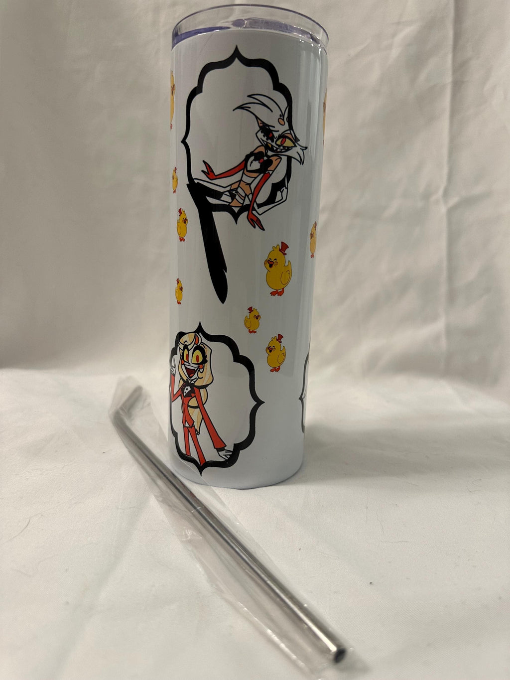 Hotel from Hell 20oz Metal Tumbler – Inspired by Hazbin Hotel