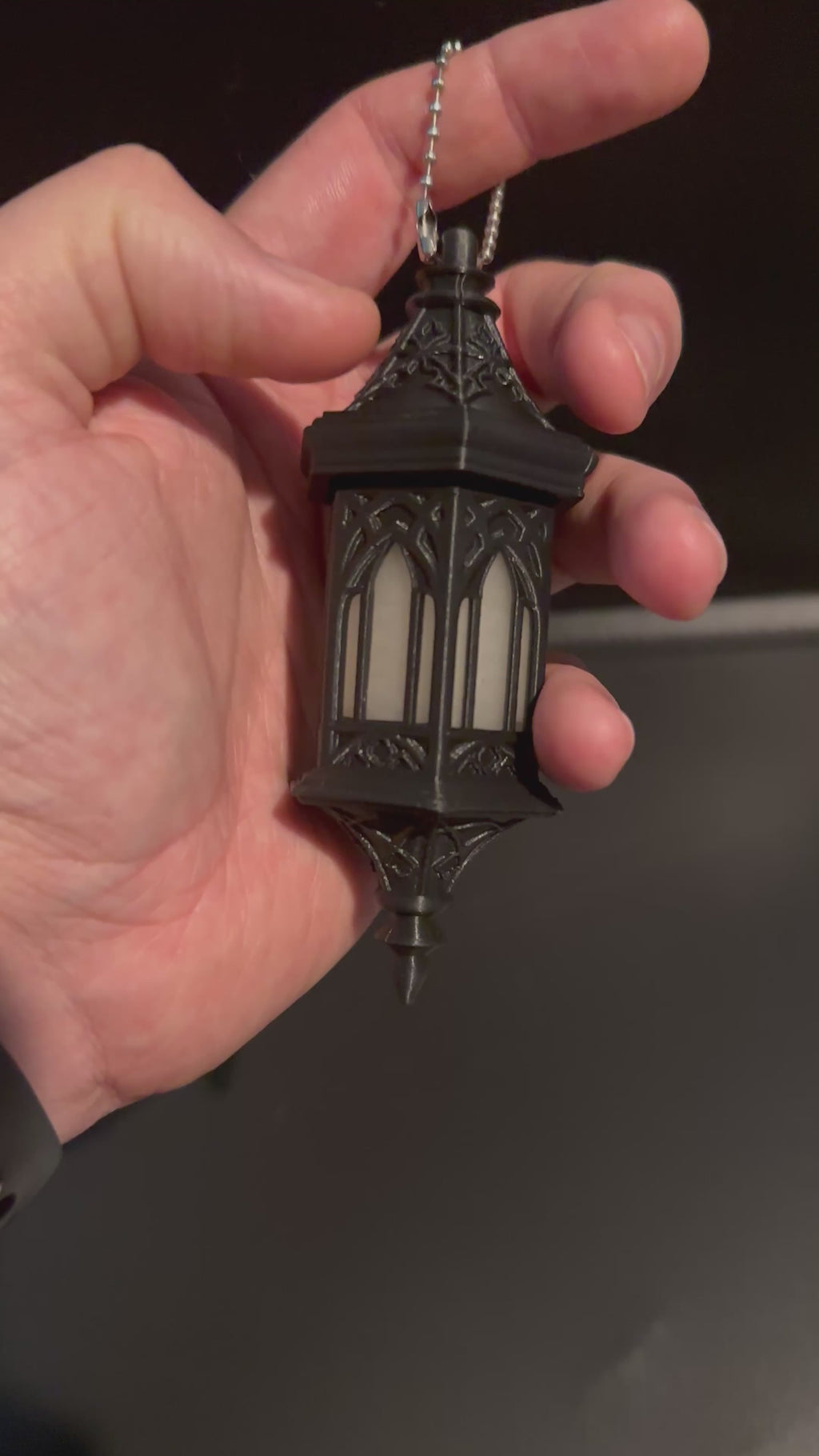3D Printed Gothic Latern Fidget, Sensory Clicker, Desk Fidget