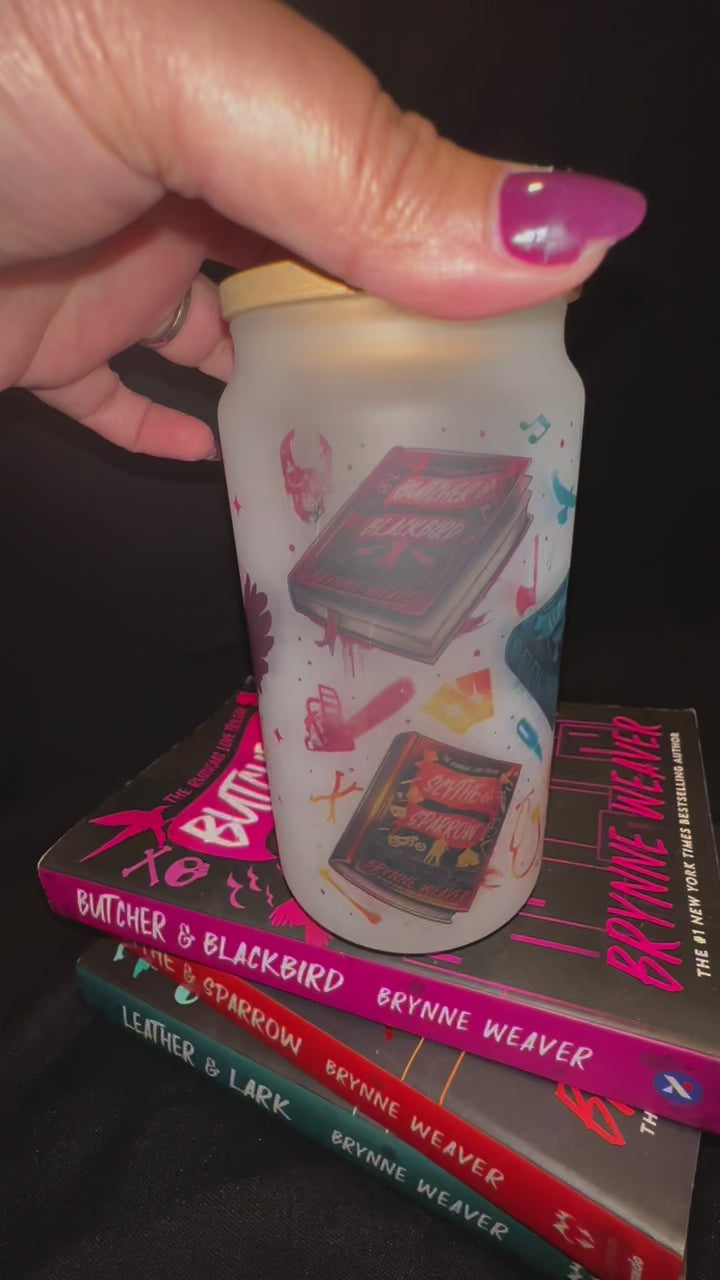 The Ruinous Love Trilogy 18oz Glass Tumbler
