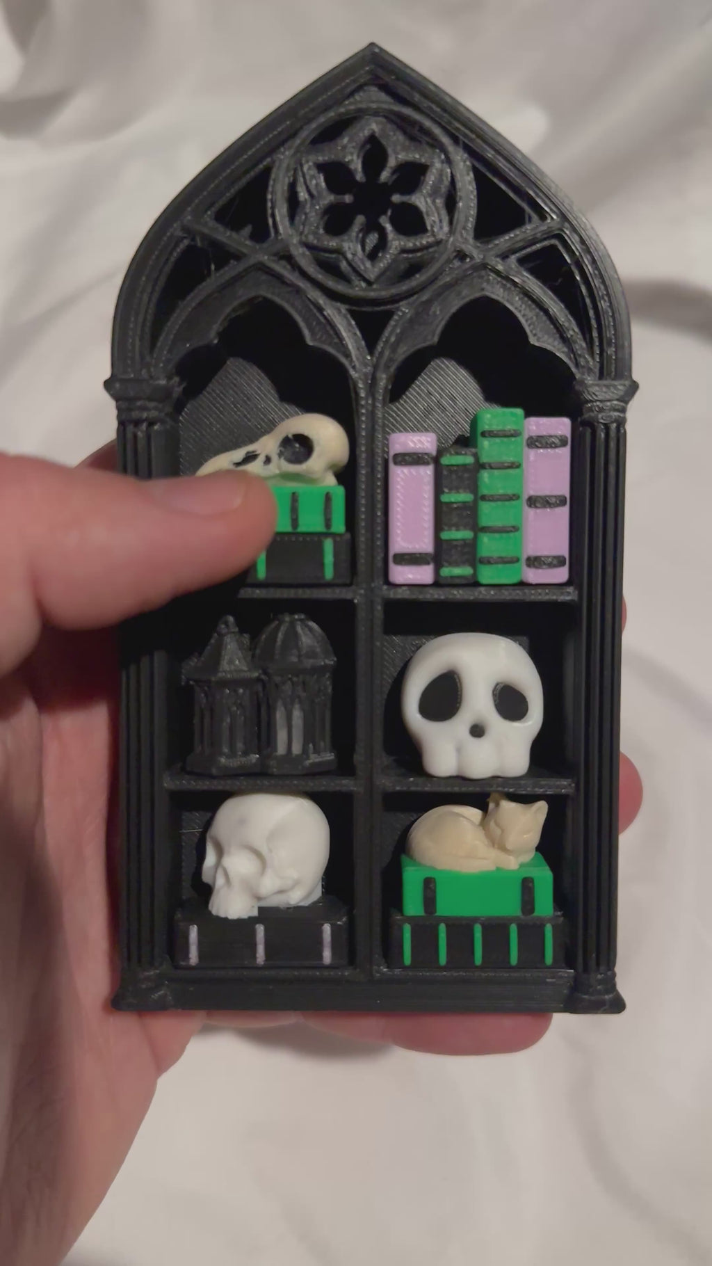 Custom 6 Clicker Gothic Archway Fidget – 3D Printed Sensory Desk Toy (Copy)